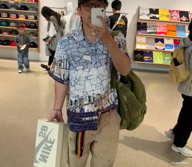 S MOSAIC SHIRT 24SS ￥229 S 0728